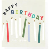 Caroline Gardner Candles Birthday Card