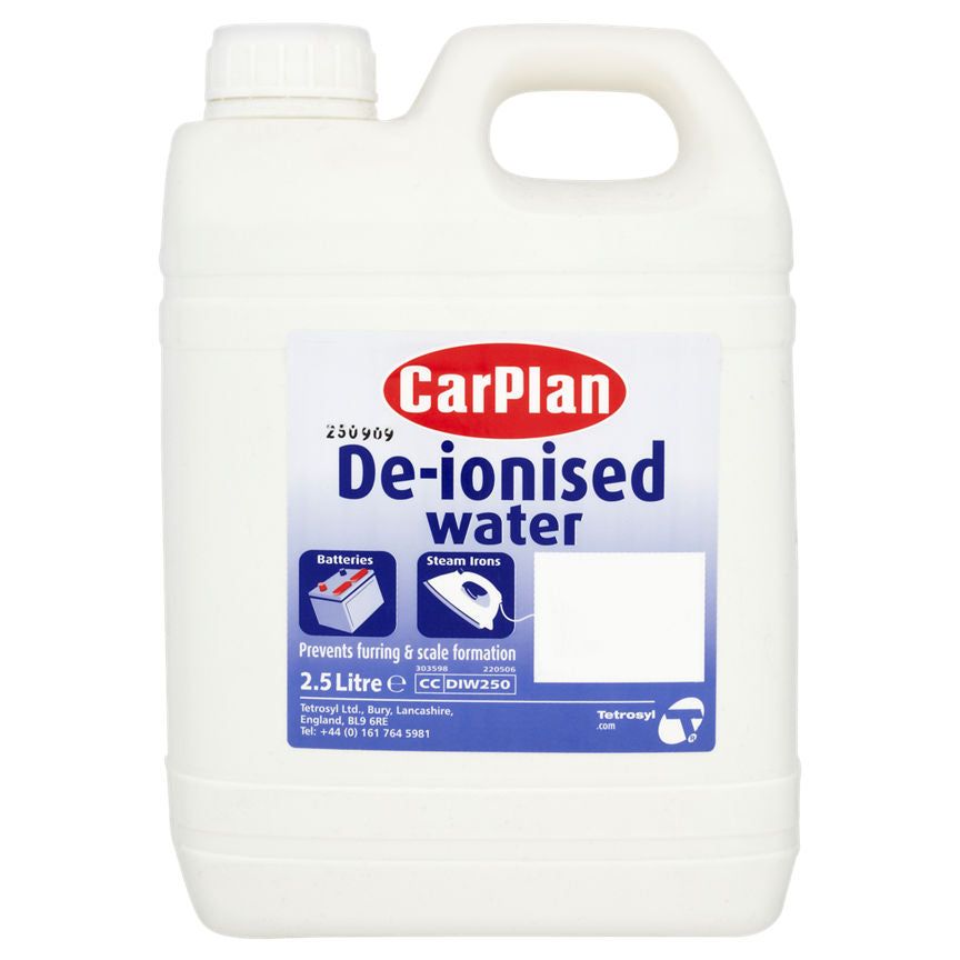 CarPlan De-Ionised Water