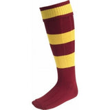 Carta Sport Kids Euro Ankle Socks (3-6) Maroon/Amber