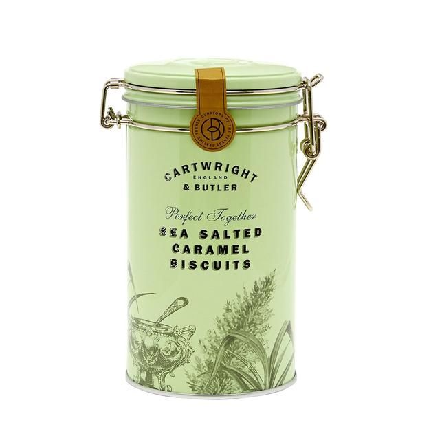 Cartwright &amp;amp; Butler Salted Caramel Biscuits in Tin   200g