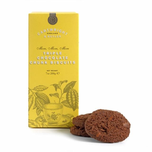 Cartwright & Butler Triple Choc Chunk Biscuits   200g