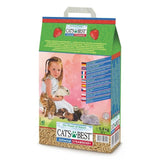 Cat's Best Universal Strawberry Non-Clumping Cat Litter &amp;amp; Small Pet Bedding   10L