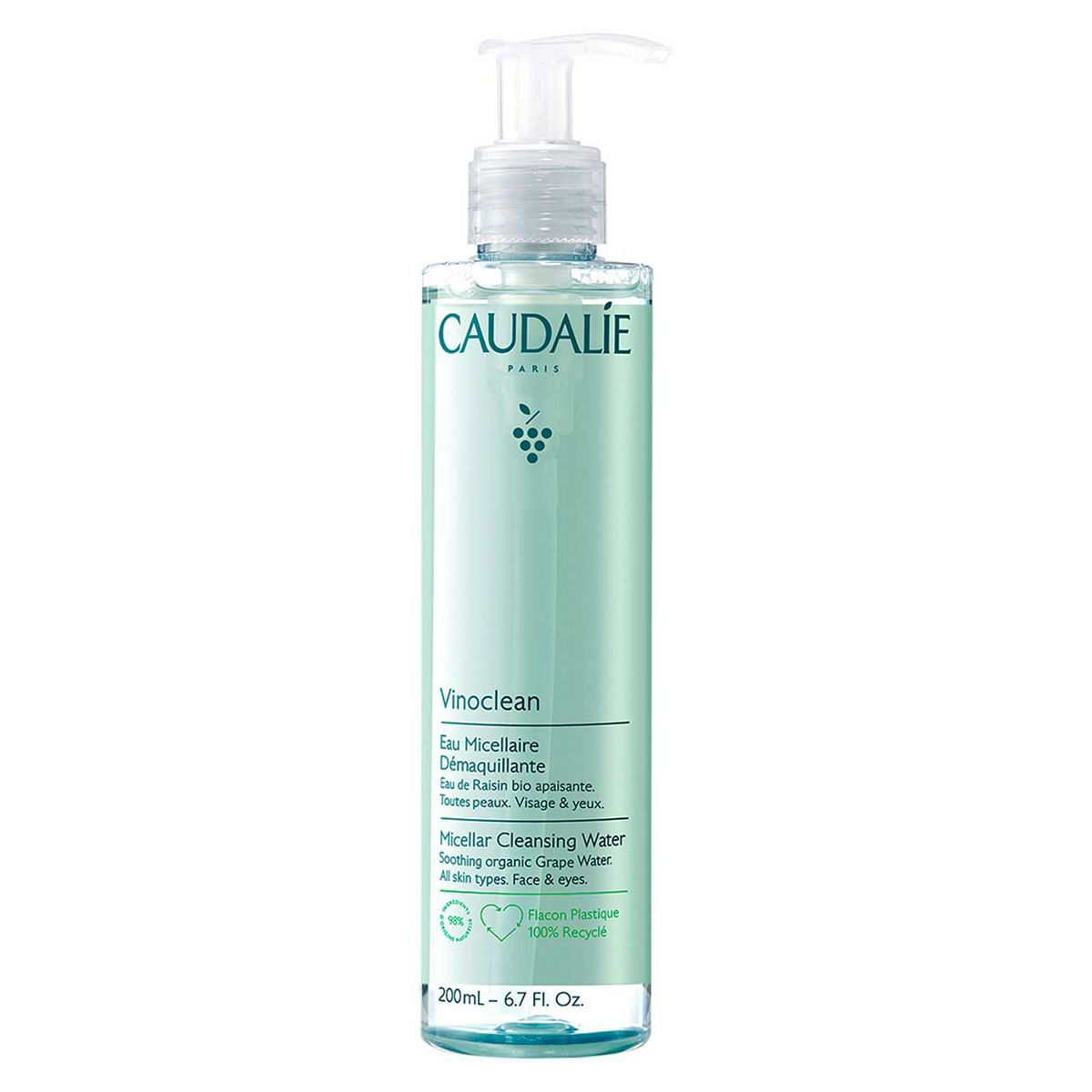 Caudalie Vinoclean Micellar Cleansing Water 200ml