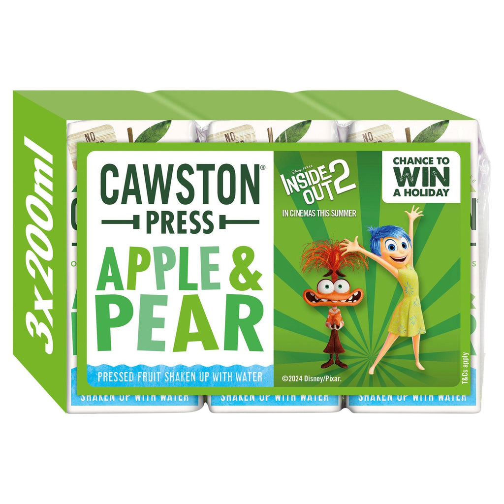 Cawston Press Apple & Pear Juice 3x200ml