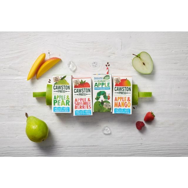 Cawston Press Apple &amp;amp; Summer Berries Juice   3 x 200ml