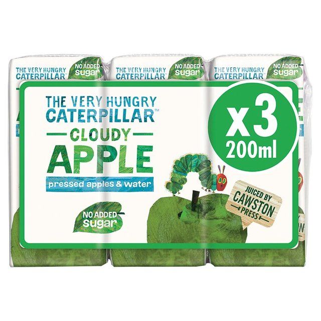 Cawston Press Hungry Caterpillar Cloudy Apple Juice   3 x 200ml