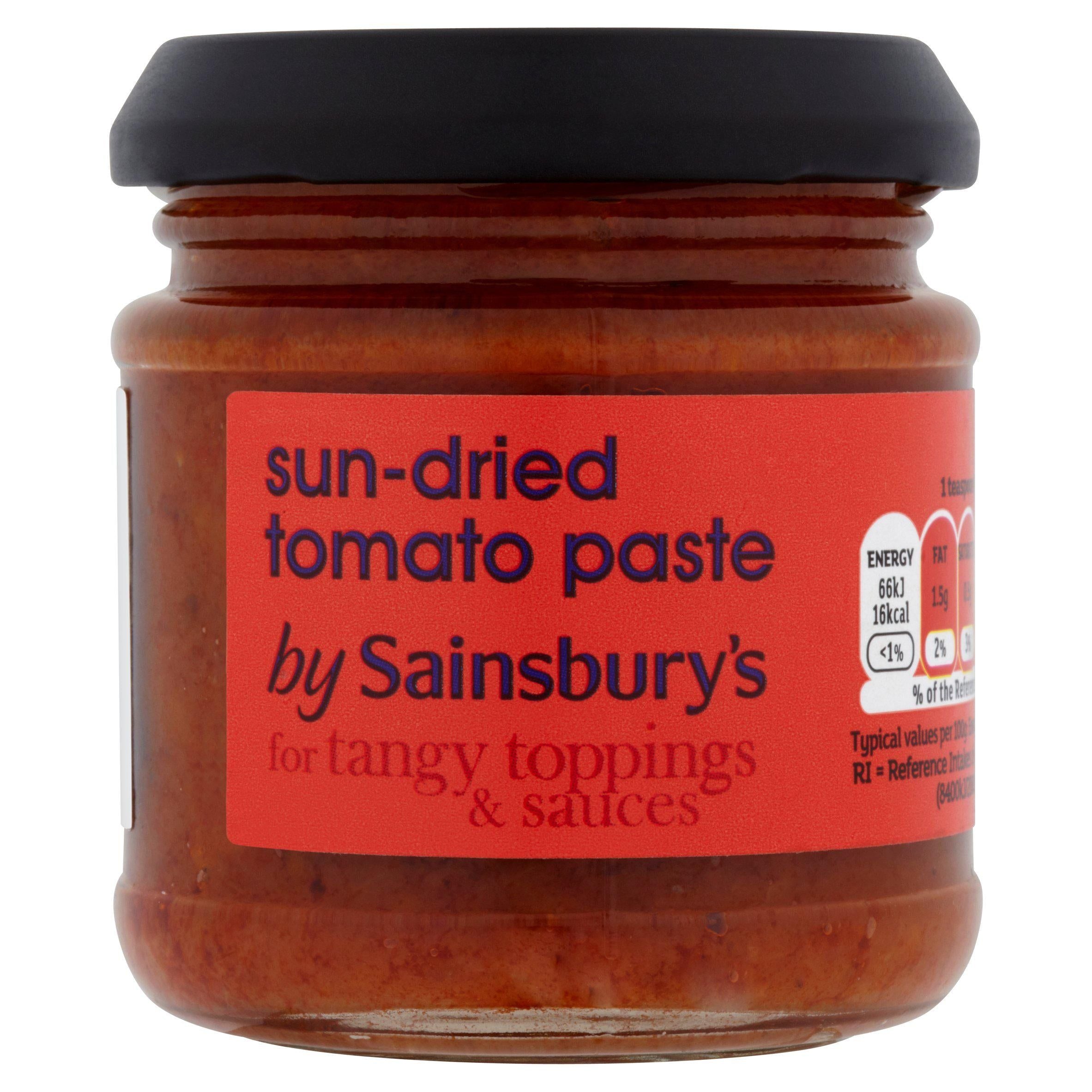 Sainsbury's Sun Dried Tomato Paste 90g GOODS Sainsburys   