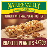 Nature Valley Sweet & Salty Roasted Peanut Cereal Bars 4x40g cereal bars Sainsburys   