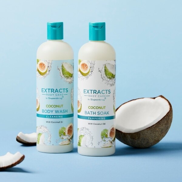 Superdrug Extracts Coconut Bath Soak 500ml