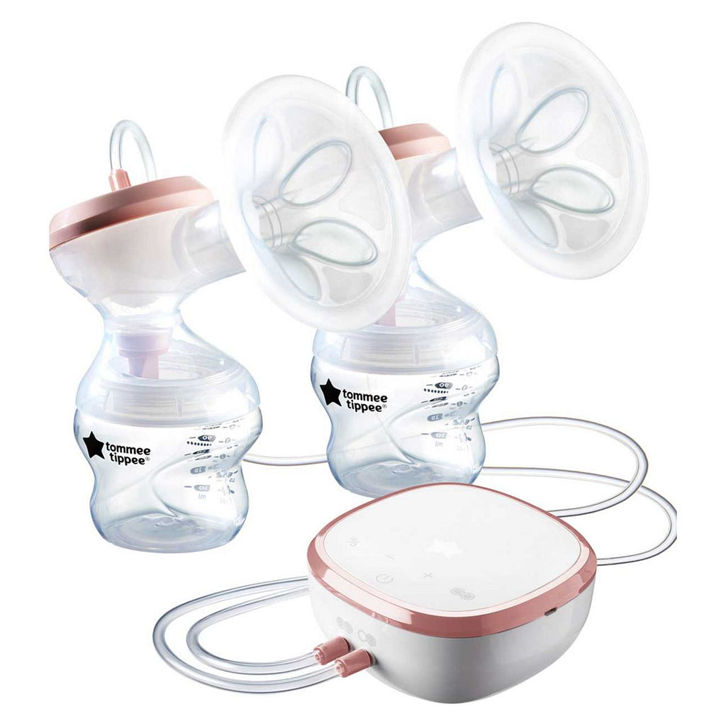 Tommee Tippee Made for Me Double Electric Breast Pump Baby Bottles Included