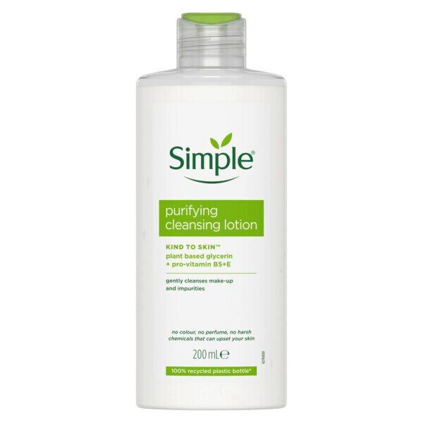 Simple Kind to Skin Purifying Cleansing Lotion 200ml GOODS Superdrug   