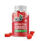 CBDfx Apple Cider Vinegar Gummies X 60 1500Mg