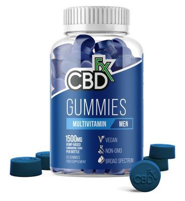 CBDfx Gummies Multivitamin for Men 1500mg - 60 Gummies