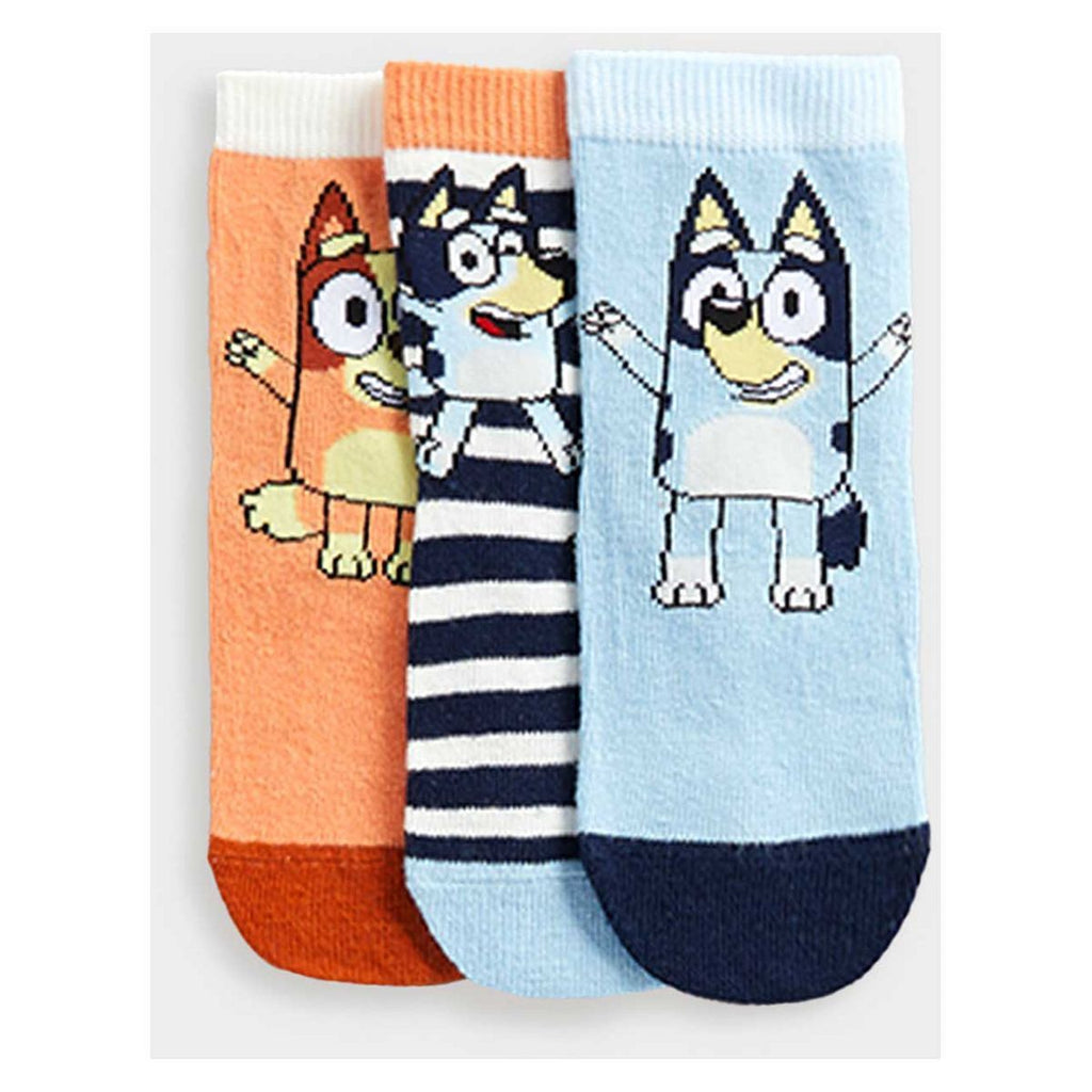 Mothercare Bluey and Bingo Socks - 3 Pack