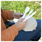BioPak White Paper Spoons   10 per pack - McGrocer