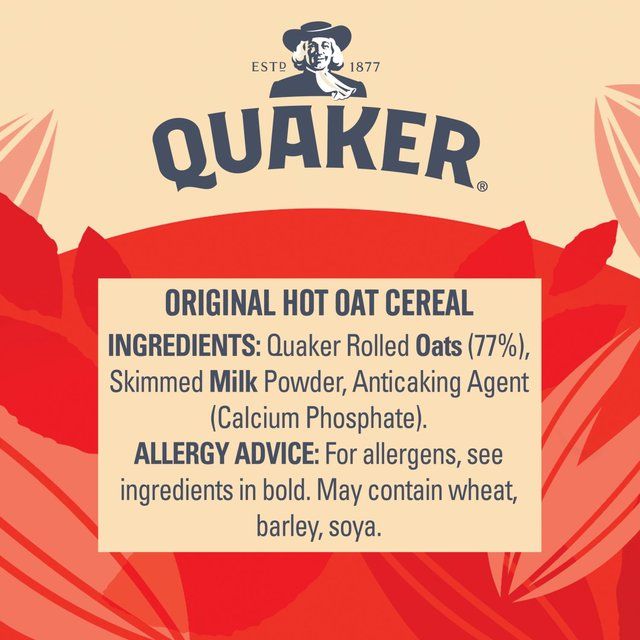 Quaker Oat So Simple Original Porridge Cereal Big Pot   60g