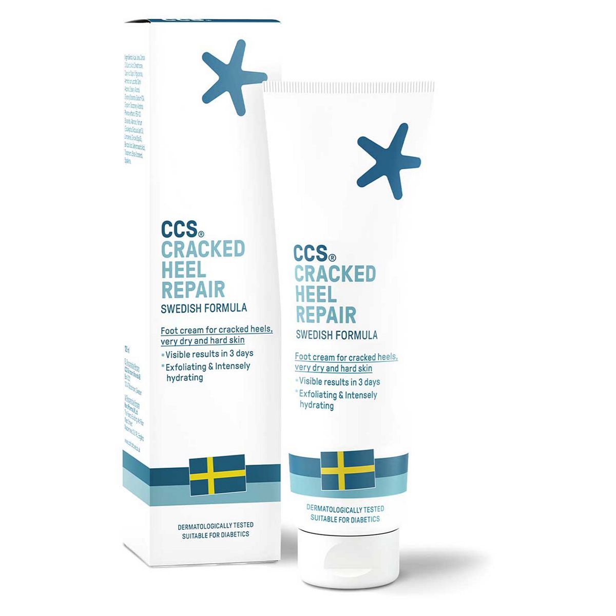 CCS Cracked Heel Repair for Cracked Heels and Very Dry Feet - 125 ml