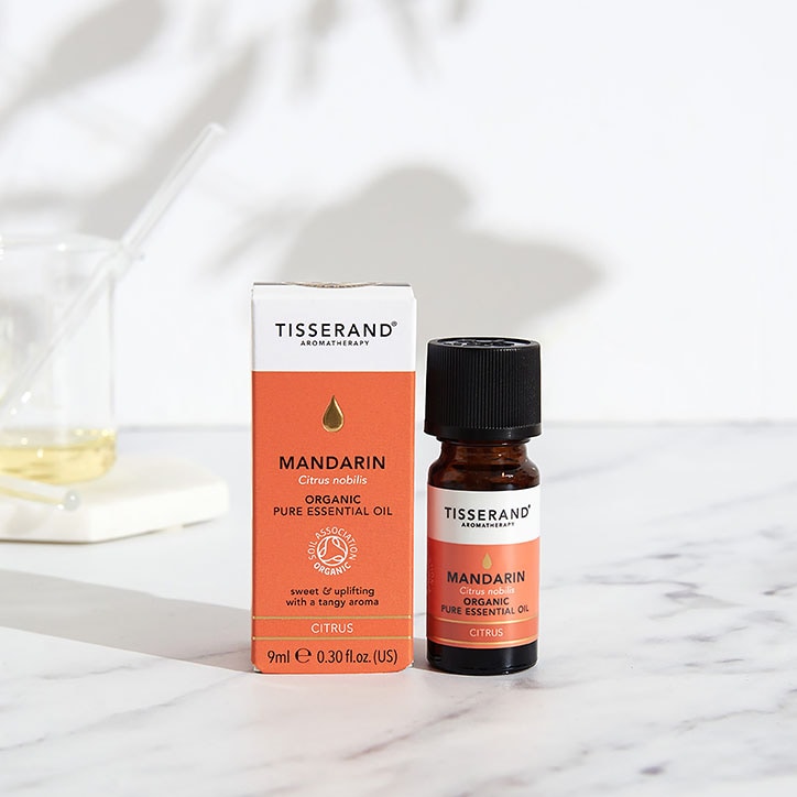 Tisserand Mandarin Organic Pure Essential Oil 9ml Pure Essential Oils Holland&Barrett   