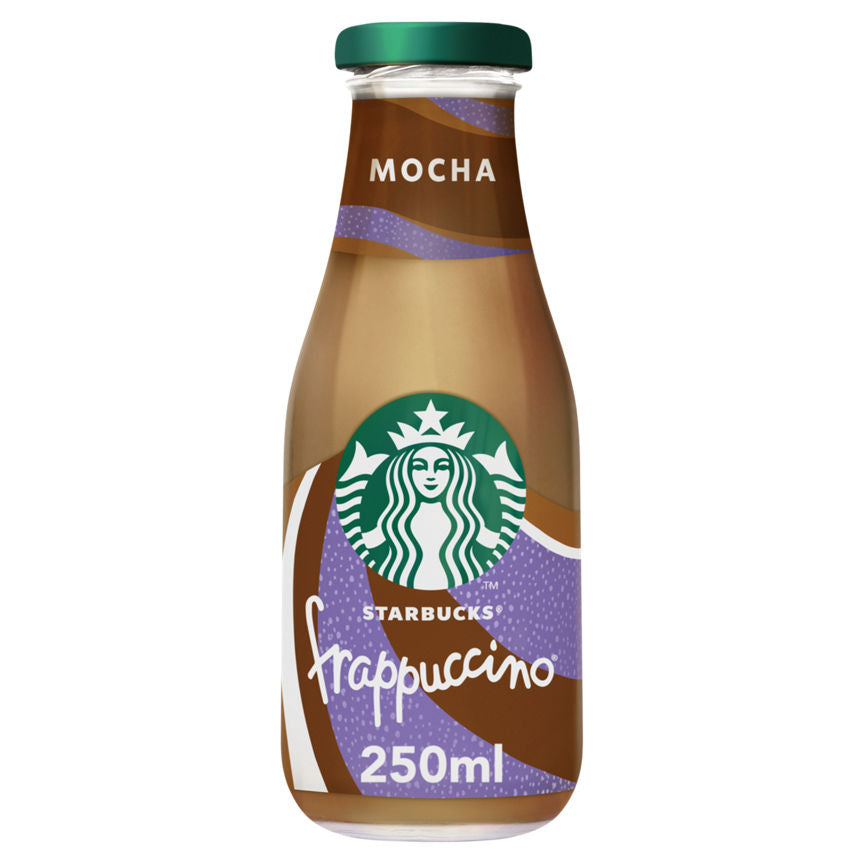 Starbucks Frappuccino Mocha Chocolate Flavoured Milk Iced Coffee GOODS ASDA   