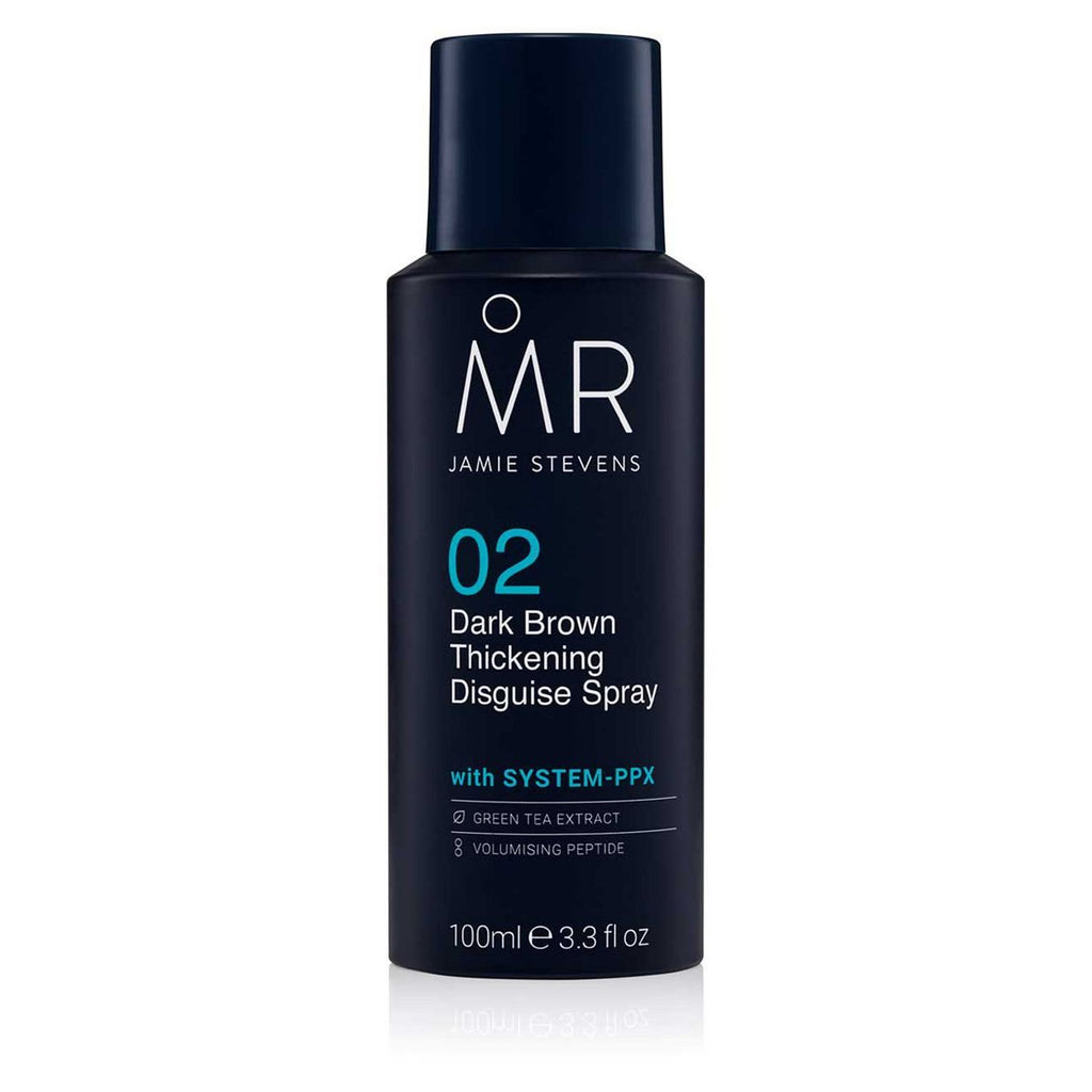 MR. Jamie Stevens Dark Brown Thickening Disguise Spray 100ml