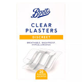 Boots Discreet Clear Plasters - 20 Pack