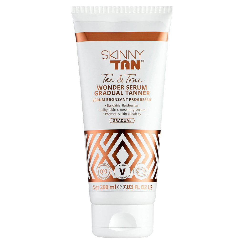 Skinny Tan & Tone Wonder Serum Gradual Tanner 200ml