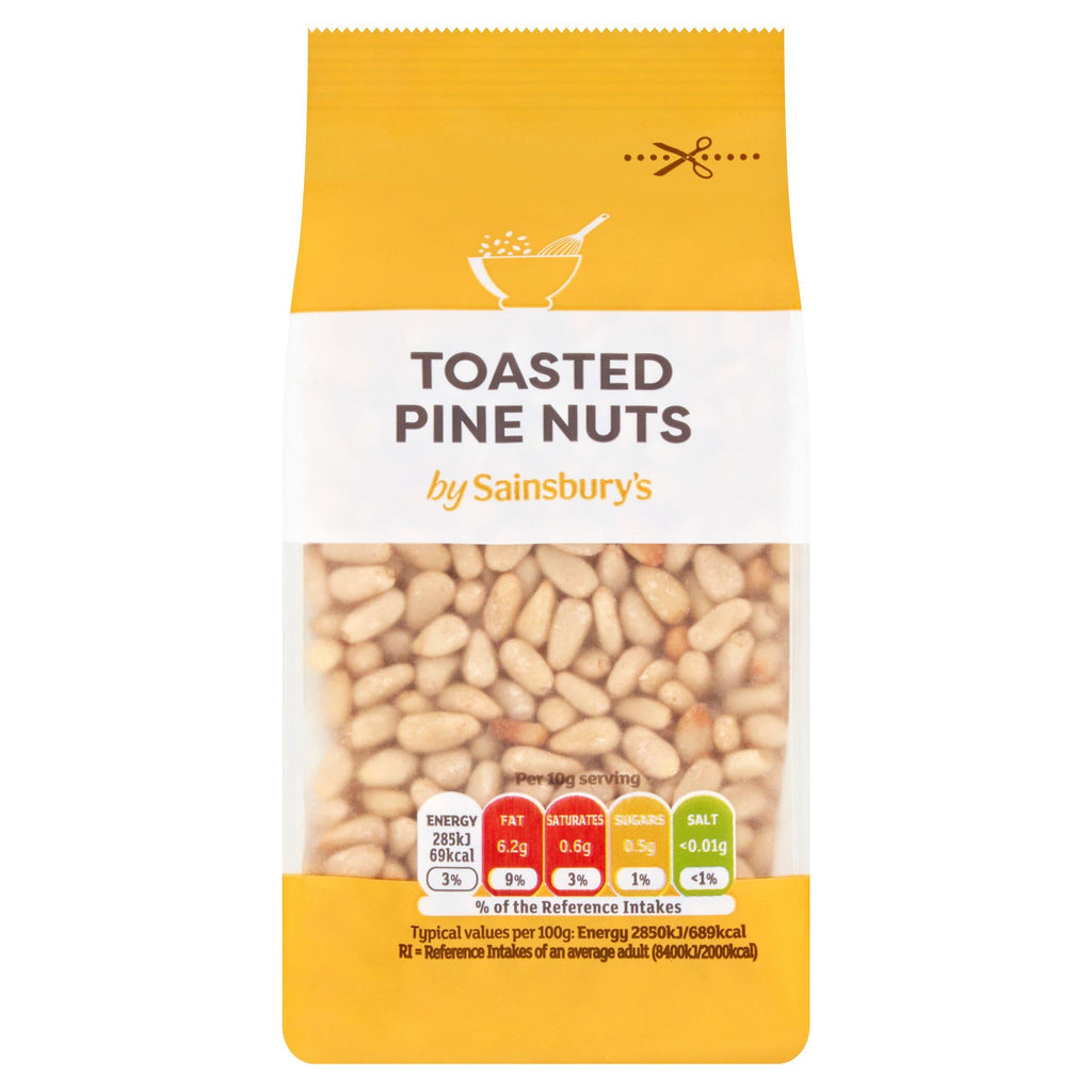 Sainsbury's Toasted Pine Nuts 100g