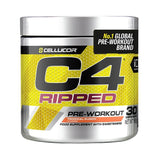 Cellucor C4 Ripped Pre-Workout Icy Blue Raspberry 165g Tropical Punch