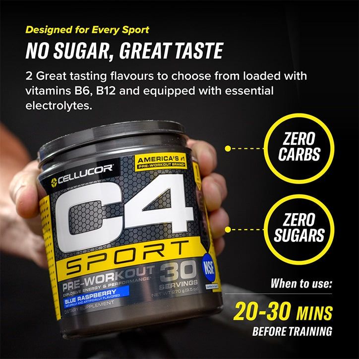 Cellucor C4 Sport Pre-Workout Fruit Punch 270g