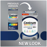 Centrum Advance 50+ Multivitamins &amp;amp; Minerals Tablets   180 per pack