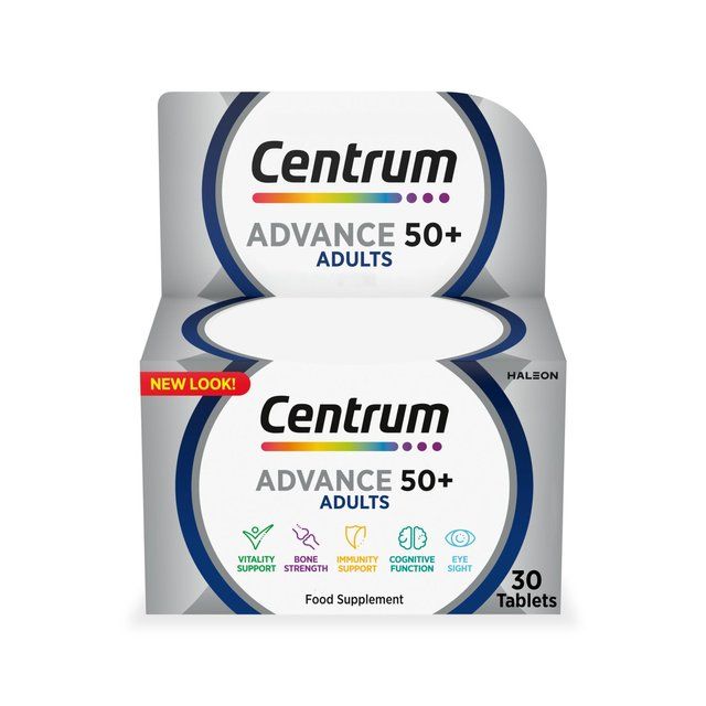 Centrum Advance 50+ Multivitamins &amp;amp; Minerals Tablets   30 per pack