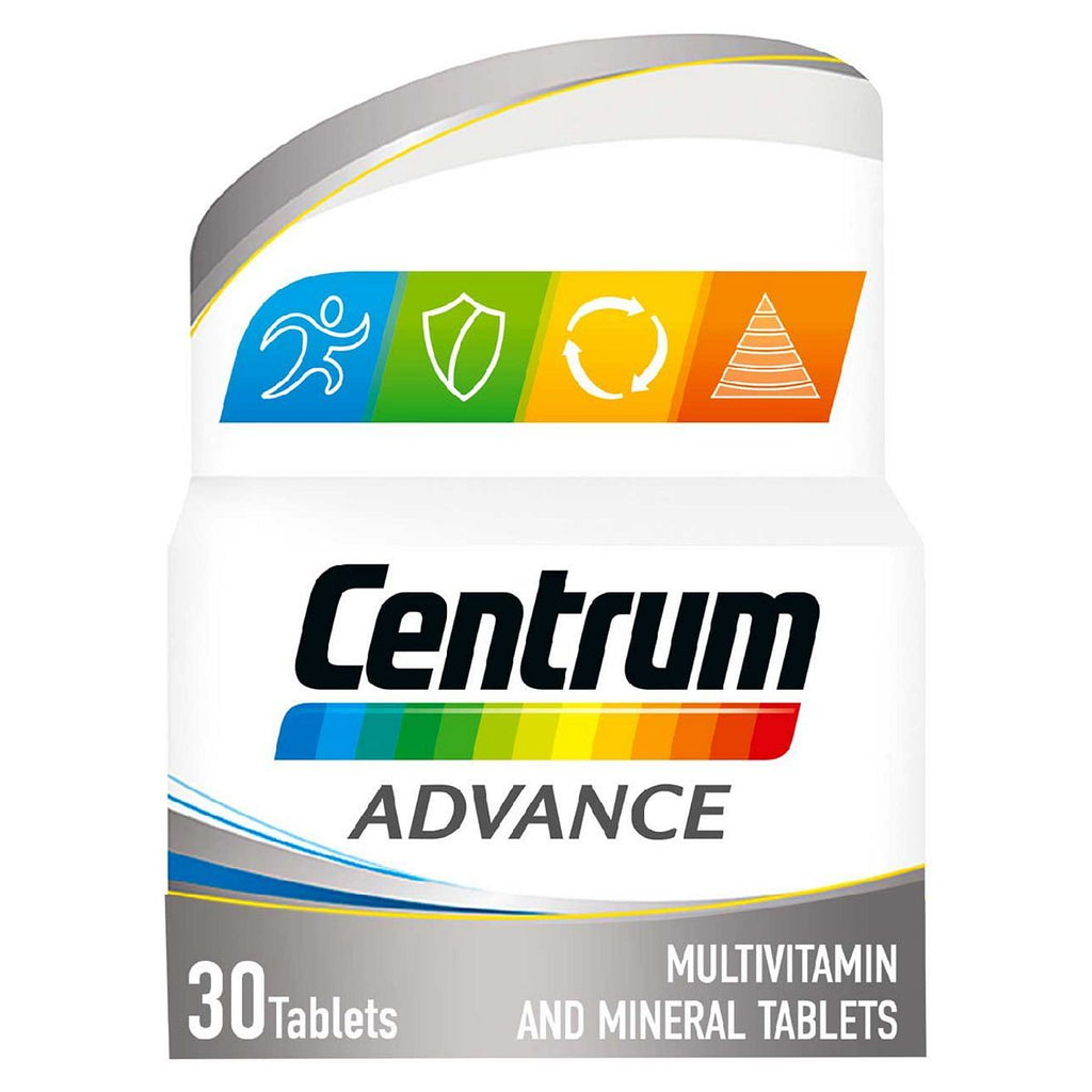 Centrum Advance Multivitamins & Minerals, 30 Tablets