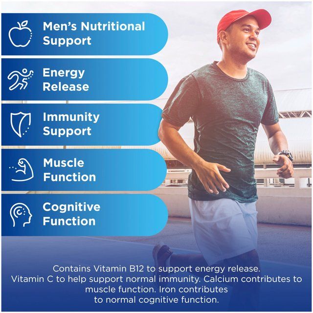 Centrum Men Multivitamins with Vitamin D Immunity  Tablets   60 per pack