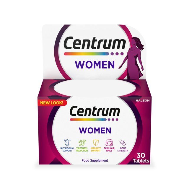 Centrum Women Multivitamins and Minerals Tablets   30 per pack