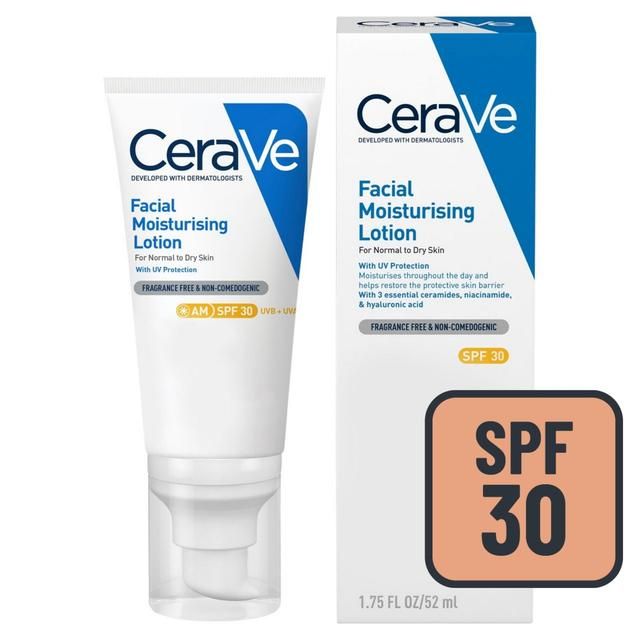 CeraVe AM Facial Moisturising Lotion SPF30 for Normal to Dry Skin   52ml