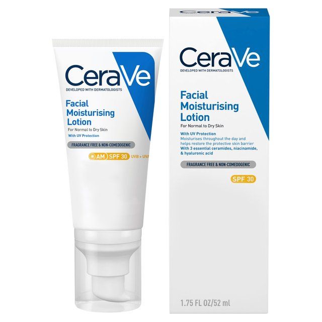 CeraVe AM Facial Moisturising Lotion SPF30 for Normal to Dry Skin   52ml