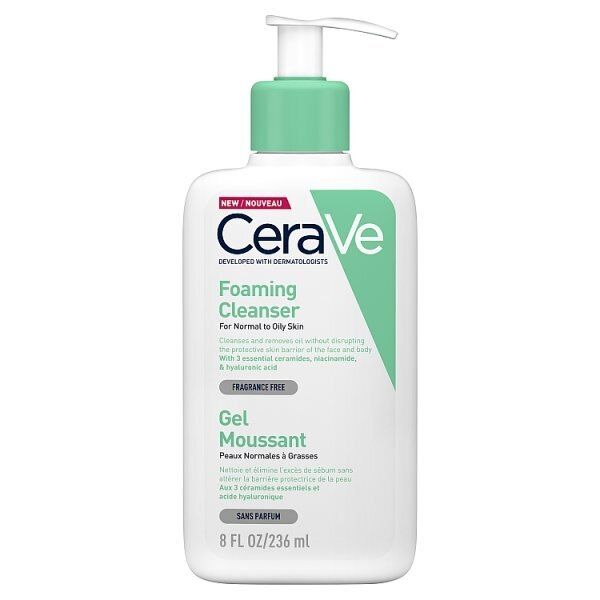 CeraVe Foaming Cleanser Normal to Oily Skin 236ml