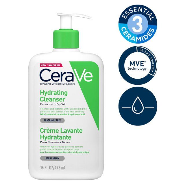 CeraVe Hydrating Cleanser with Hyaluronic Acid   473ml