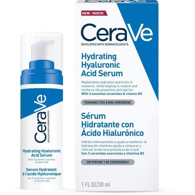 CeraVe Hydrating Hyaluronic Acid Serum with Ceramides for All Skin Types   30ml