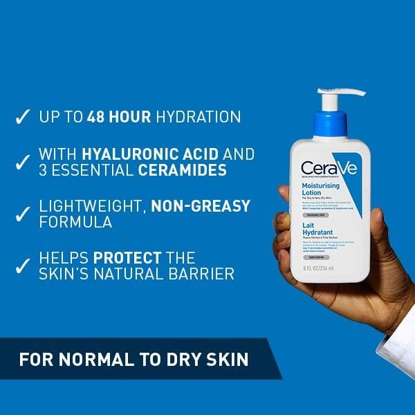 CeraVe Moisturising Lotion For Dry to Very Dry Skin 236ml