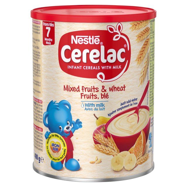 Cerelac Mixed Fruits &amp;amp; Wheat Infant Cereal with milk 7 mths+    400g