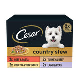 Cesar Country Stew Adult Wet Dog Food Trays Special Selection 8 x 150g