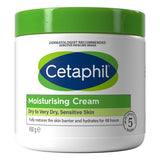 Cetaphil Moisturising Cream, Rich Face &amp;amp; Body Moisturiser for Dry Sensitive Skin 450g