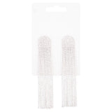 Superdrug Sparkly Diamante Waterfall Earrings GOODS Superdrug   