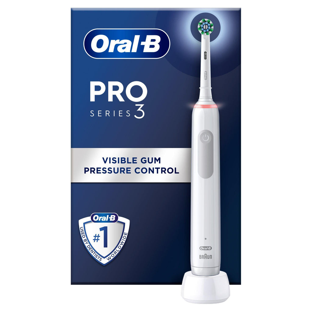 Oral-B Pro 3 - 3000 - White Electric Toothbrush