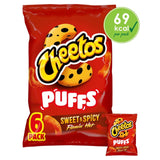 Cheetos Puffs Flamin' Hot Multipack Snacks   6 per pack