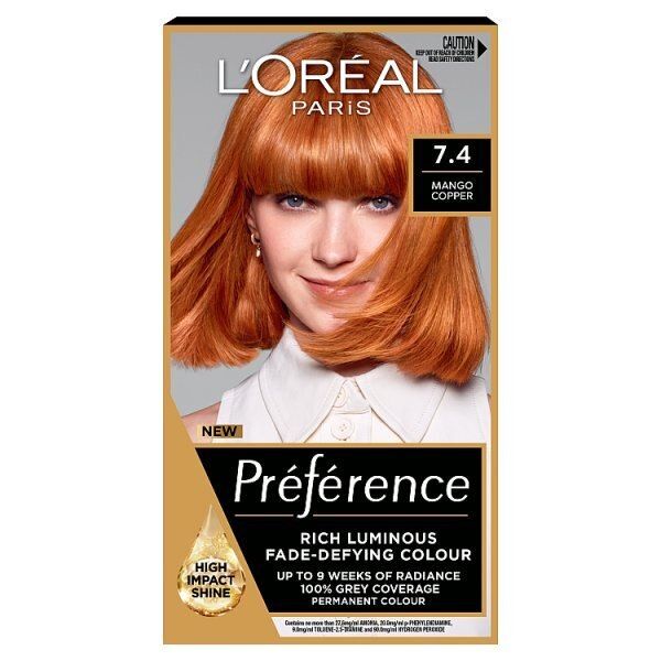 Preference 10.21 Stockholm Very Light Pearl Blonde Hair Dye GOODS Superdrug Mango Intense Copper  