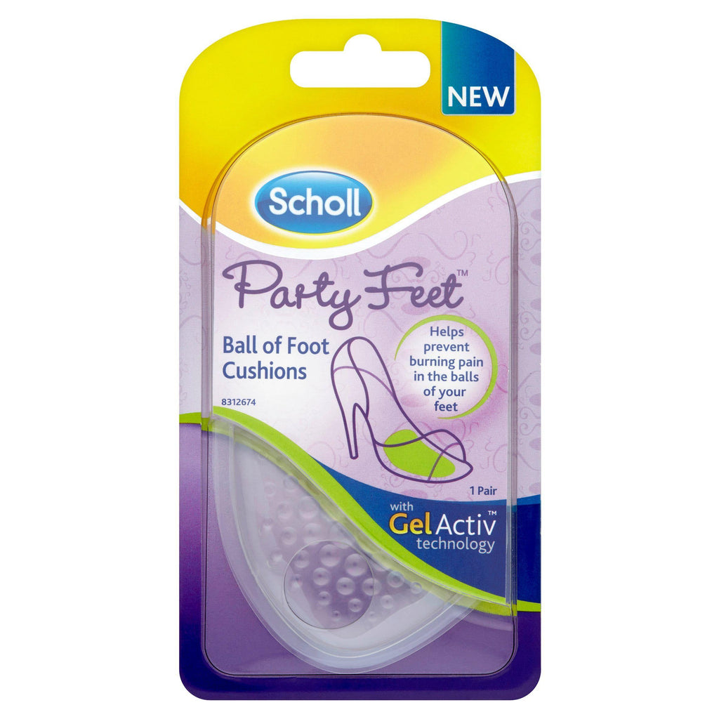 Scholl Party Feet Ball of Foot Cushions 1 Pair