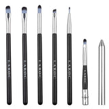 LaRoc 12 Piece - Blue Kabuki Brushes Set GOODS Superdrug   