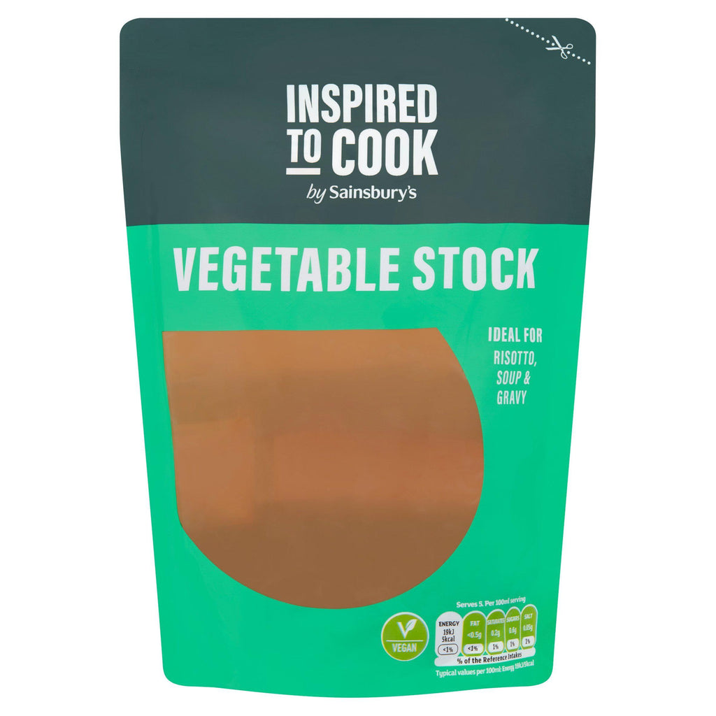 Sainsbury's Vegetable Stock, Inspired to Cook 500ml